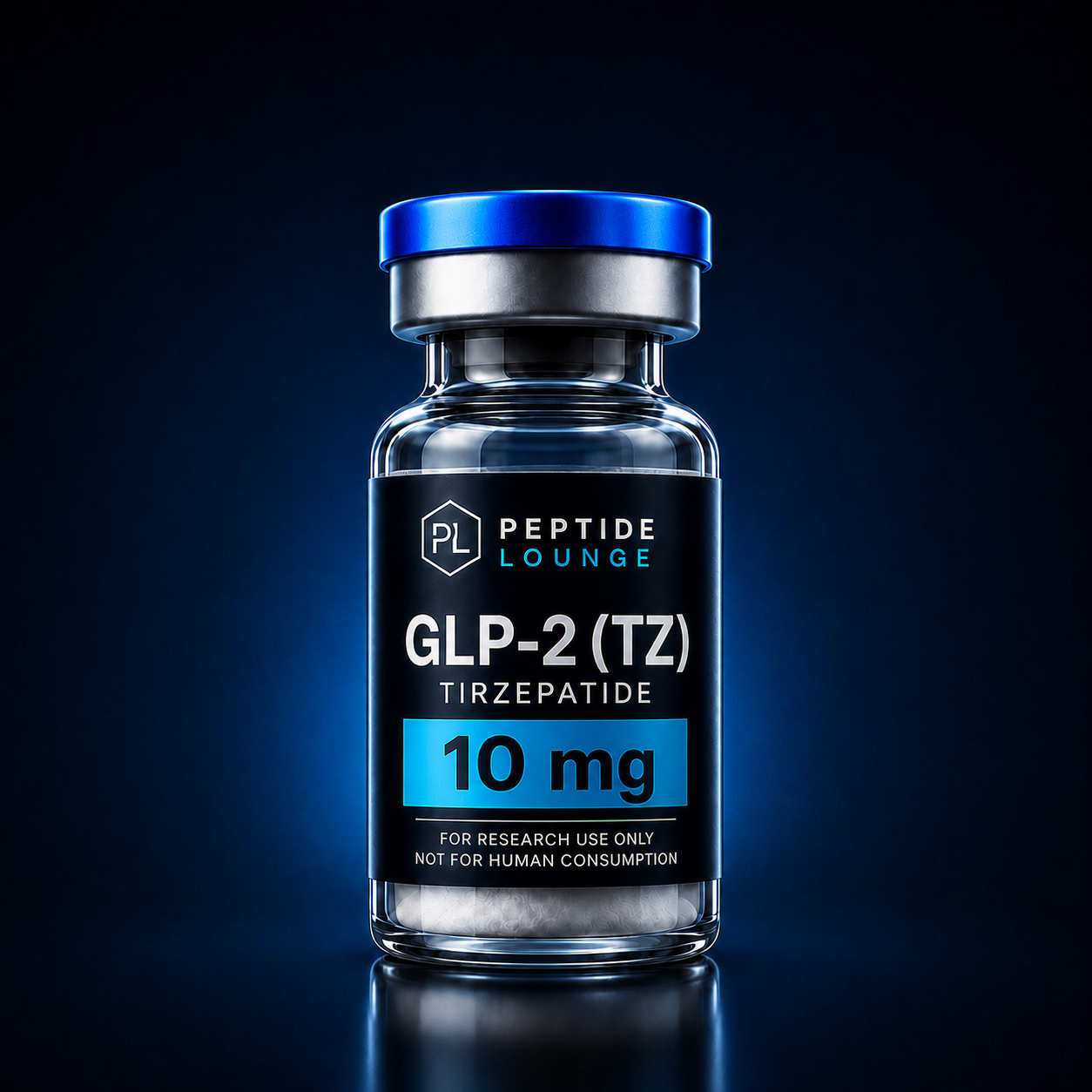 GLP-2 TR 10mg research peptide vial – Peptide Lounge
