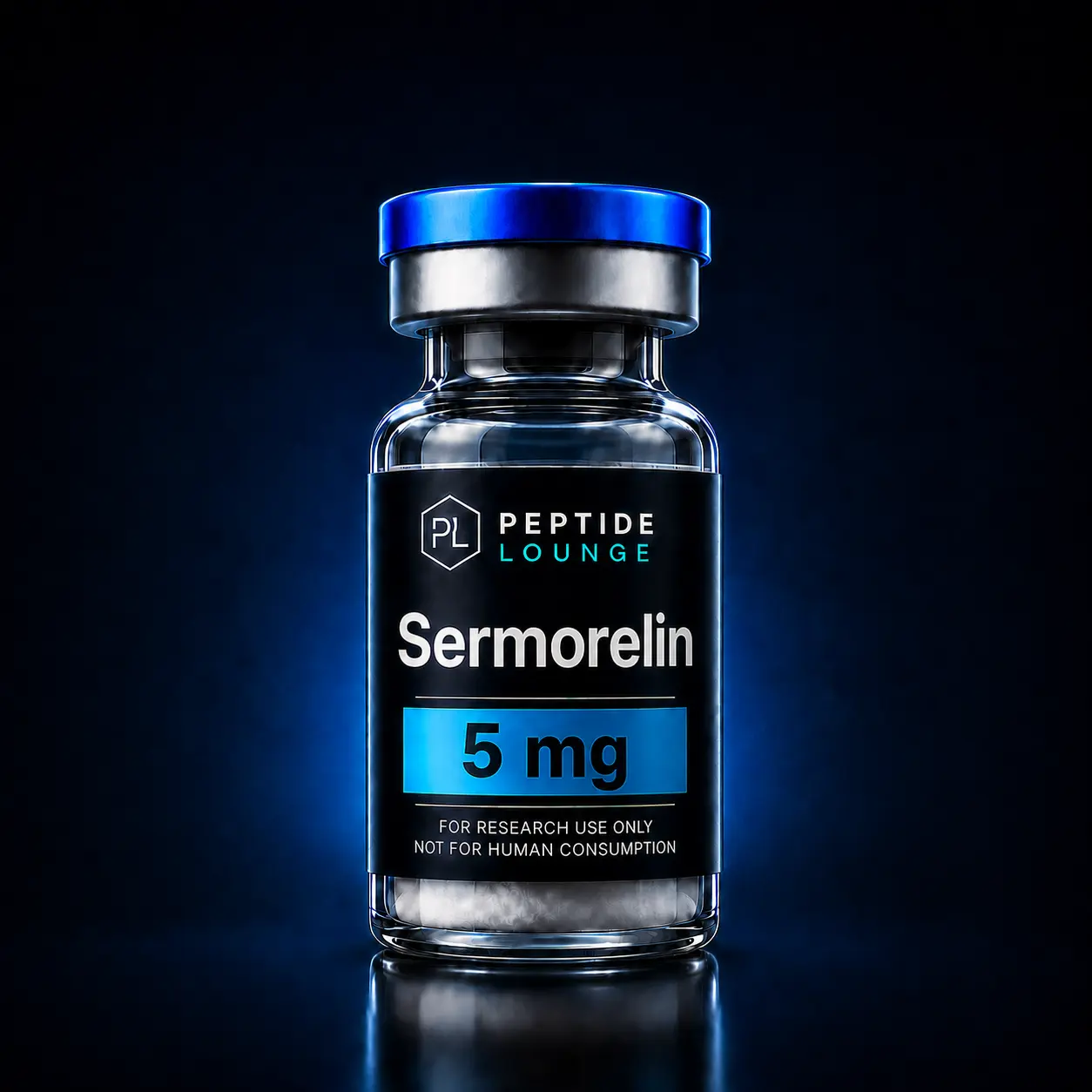 Sermorelin research peptide vial – Peptide Lounge