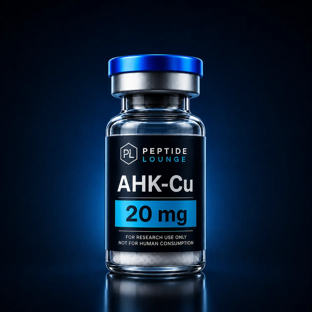 AHK-Cu research peptide vial – Peptide Lounge
