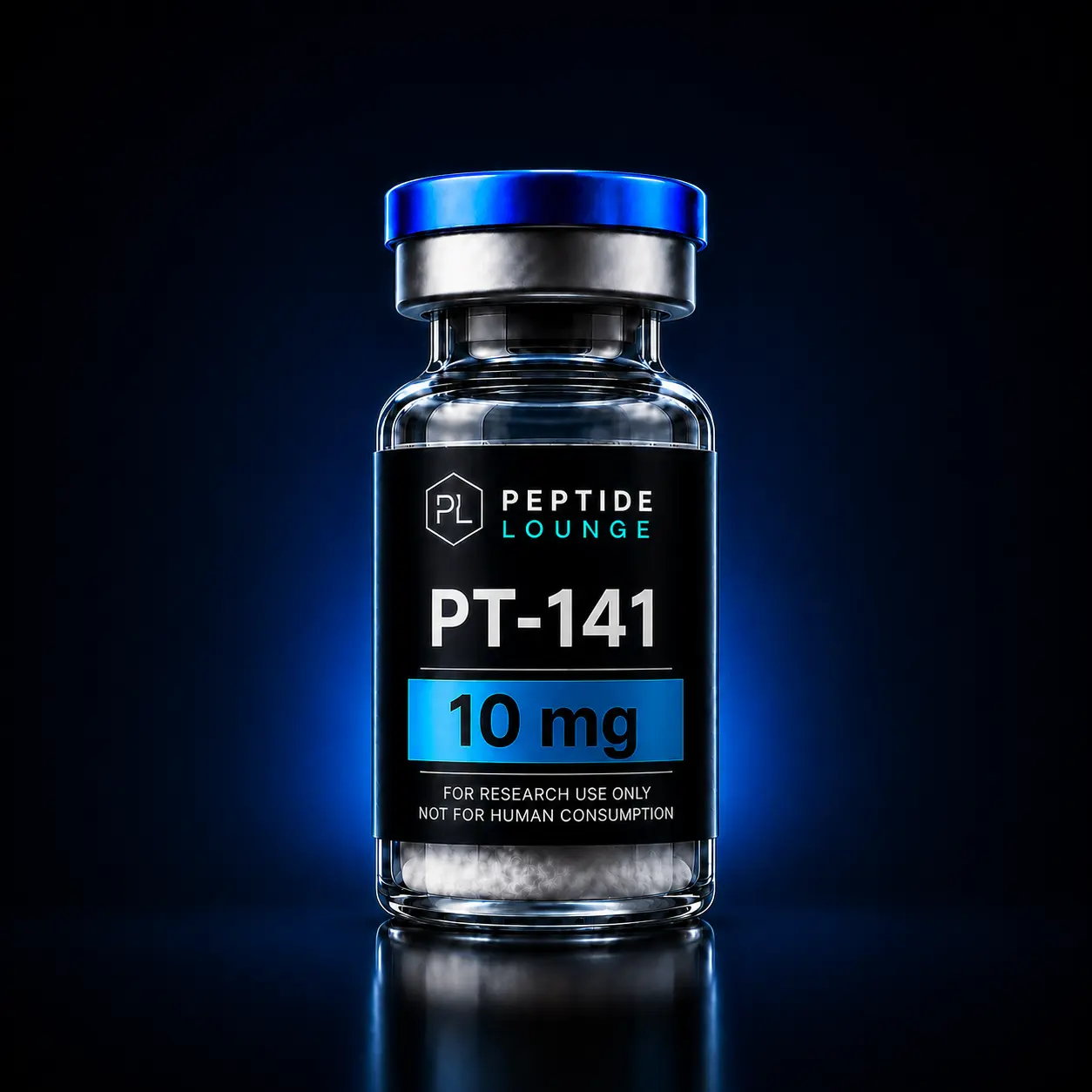 PT-141 research peptide vial – Peptide Lounge
