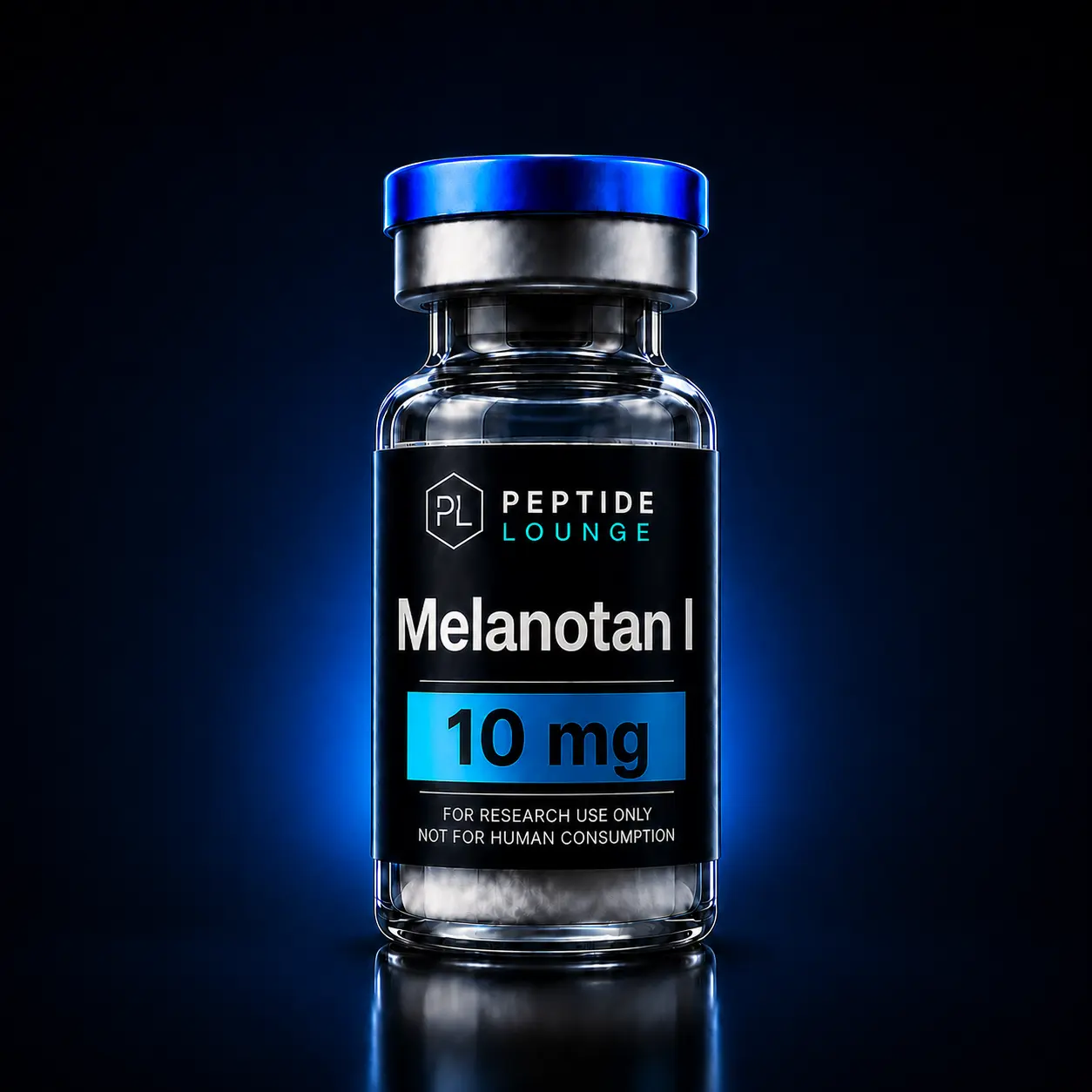 Melanotan I research peptide vial – Peptide Lounge